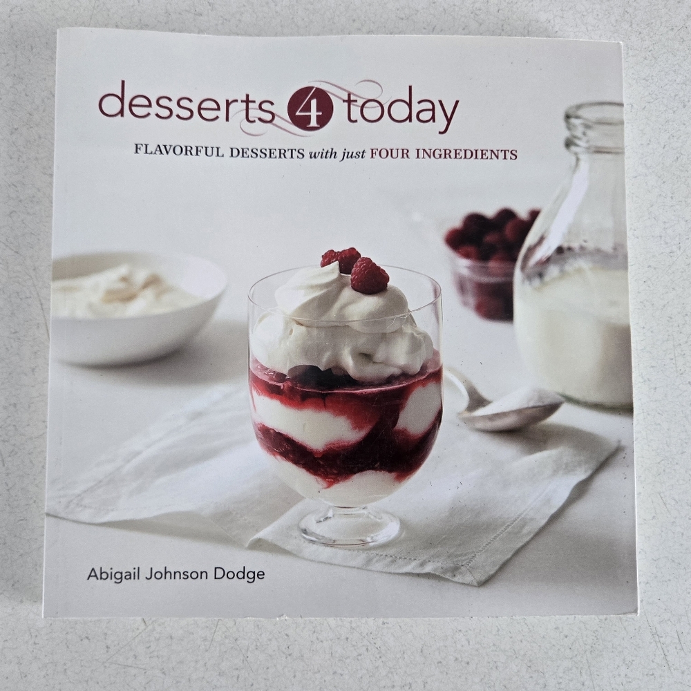 Cook Book  Desserts 4 Today Cookbook